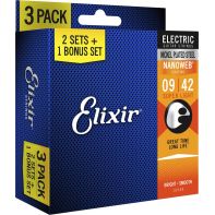 Набор струн Elixir EL NW SL (3 Pk)